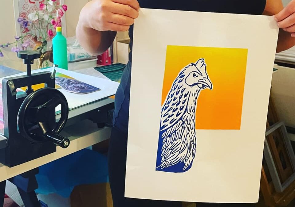 Intro to Linocut: 1